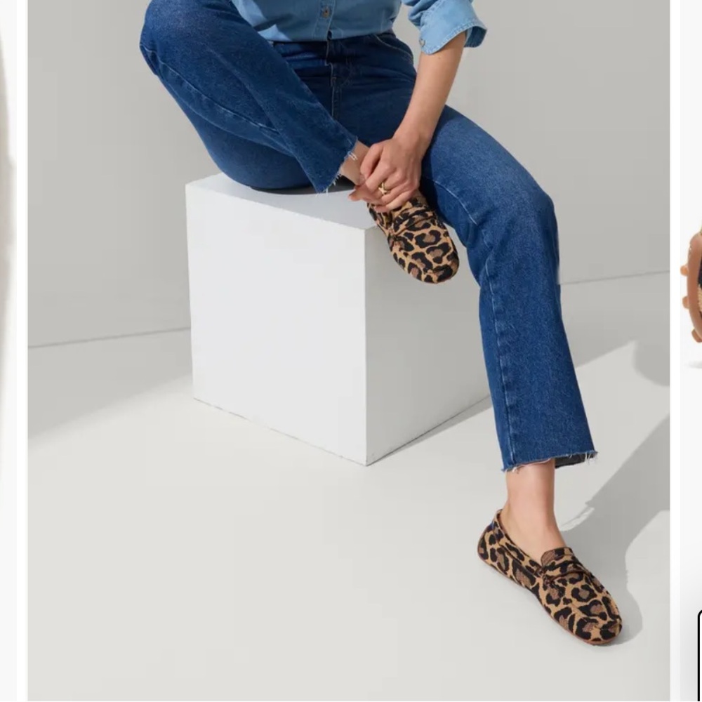 Rothy's Women's Leopard Print Daily Drivers